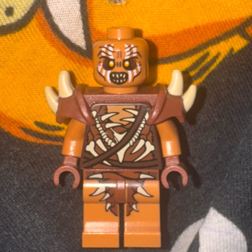 LEGO Orc  LOTR Minifigure with Tribal Armor
